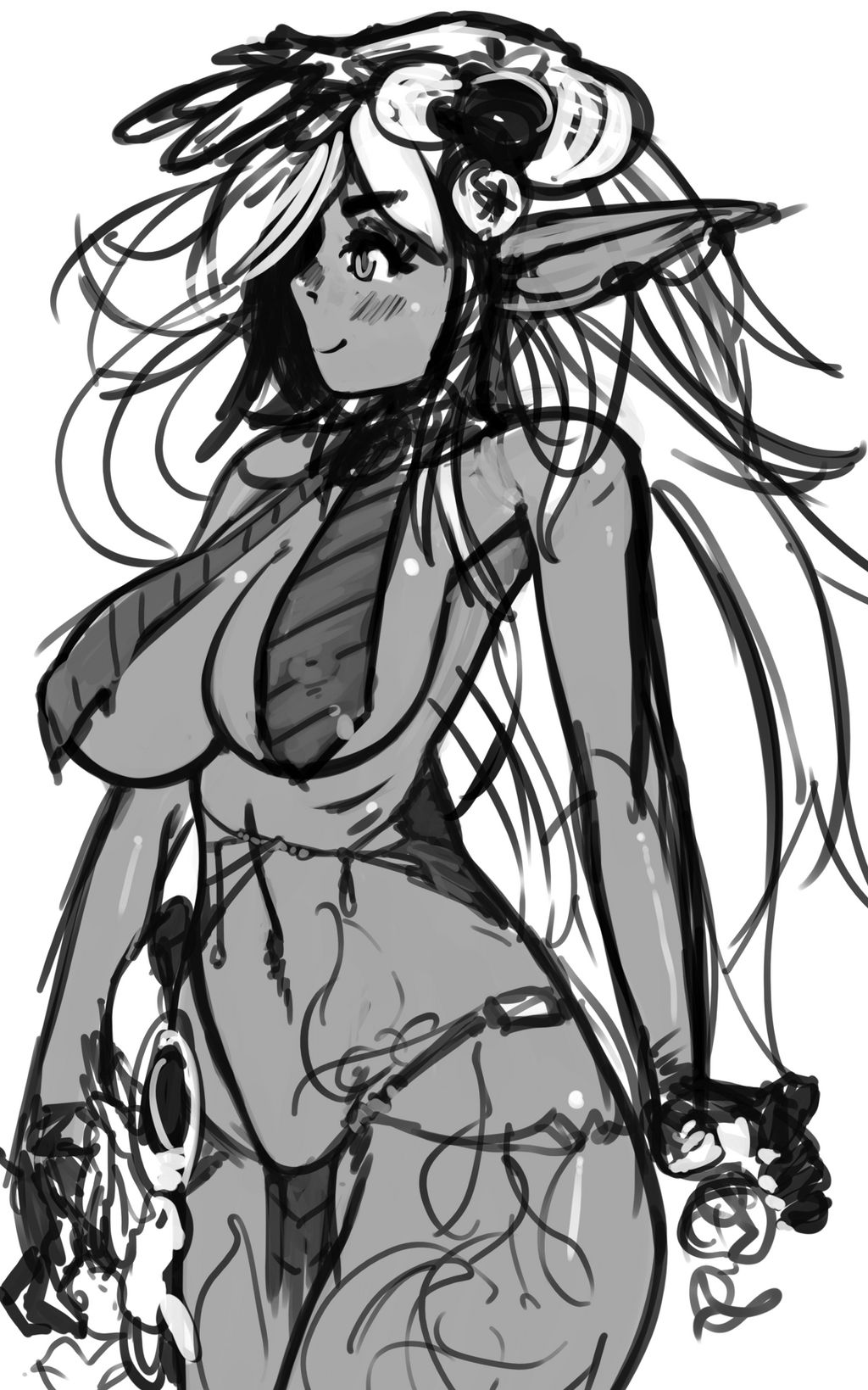 Random Elf Doodle