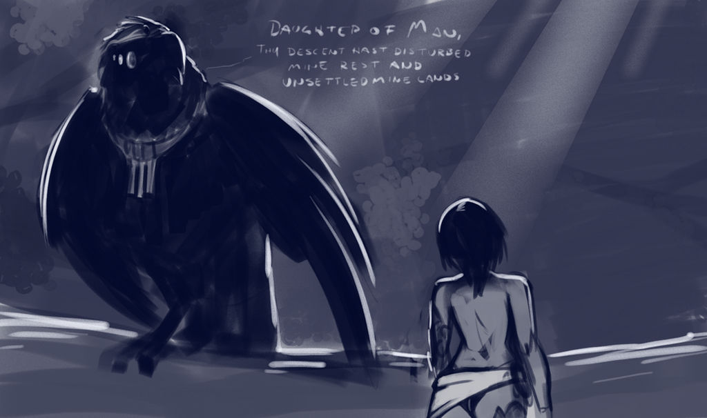 Drawlloween no. 11 - Raven