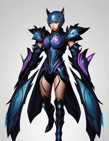 Fantasy futuristic armor minimalist designs - 06AA