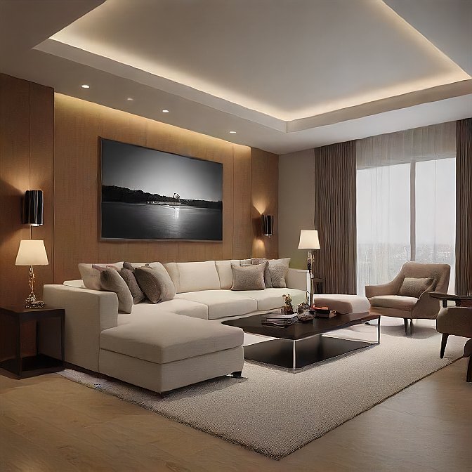 Home theater bright lighting natural light