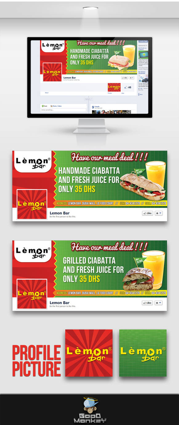 Lemon Bar Fb Cover Photo By Goodmonkey On Deviantart