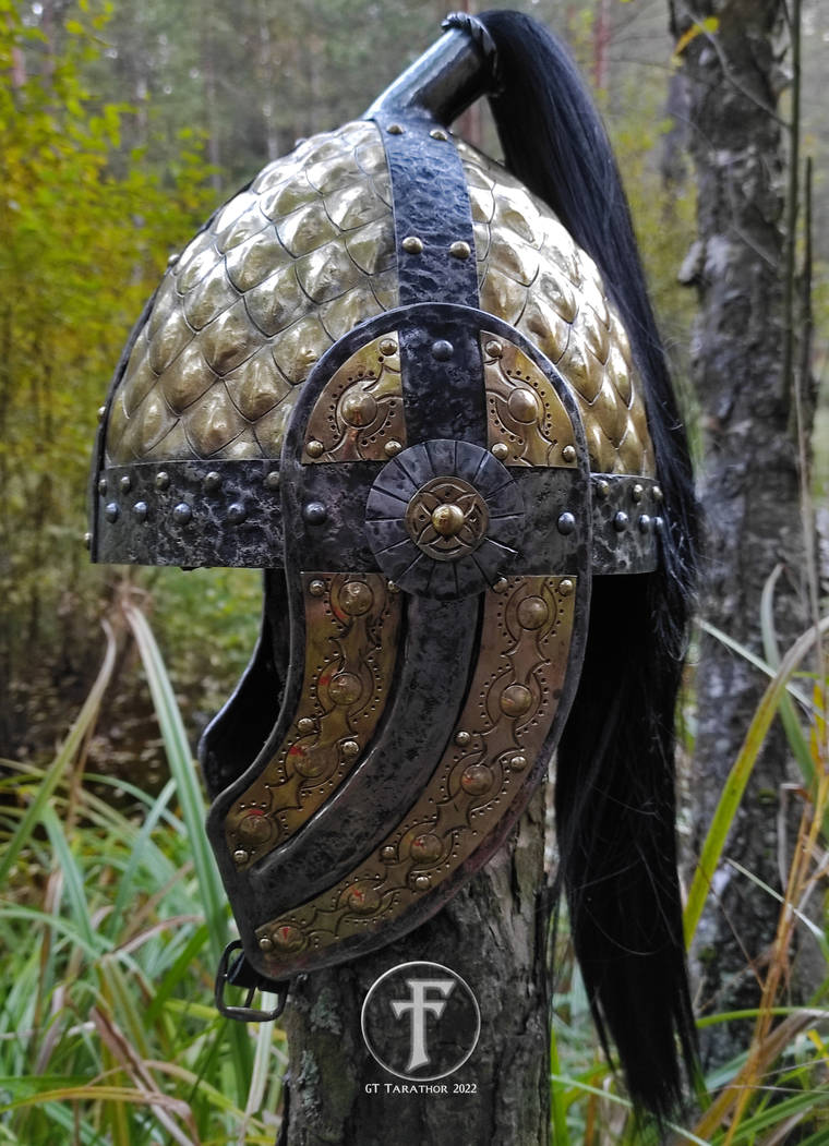 Rohan Warrior Helmet (my version) by Tarathor on DeviantArt