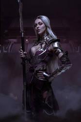 Steel cosplay armor Sindel of MK by Anna Ormeli 2