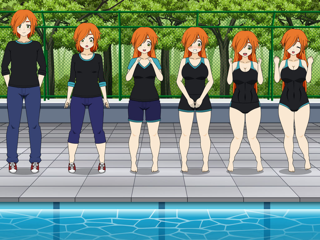 Pool Possession Boy to pool girl by RedFox02 on DeviantArt