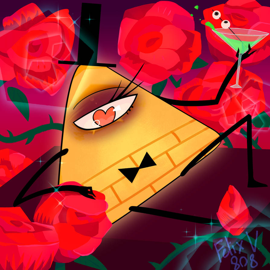 Bill Cipher with the Rizz by PatchworkSoul808 on DeviantArt