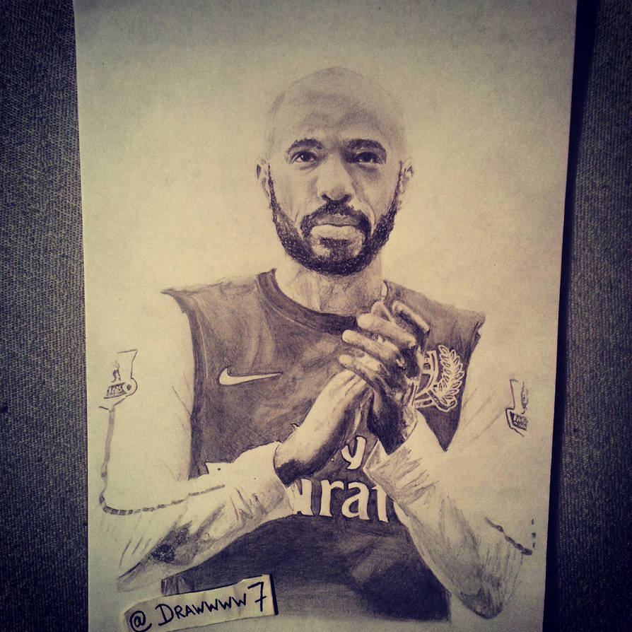 Thierry Henry by Drawwww7 on DeviantArt