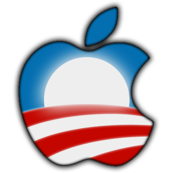 Barack Obama Apple Logo