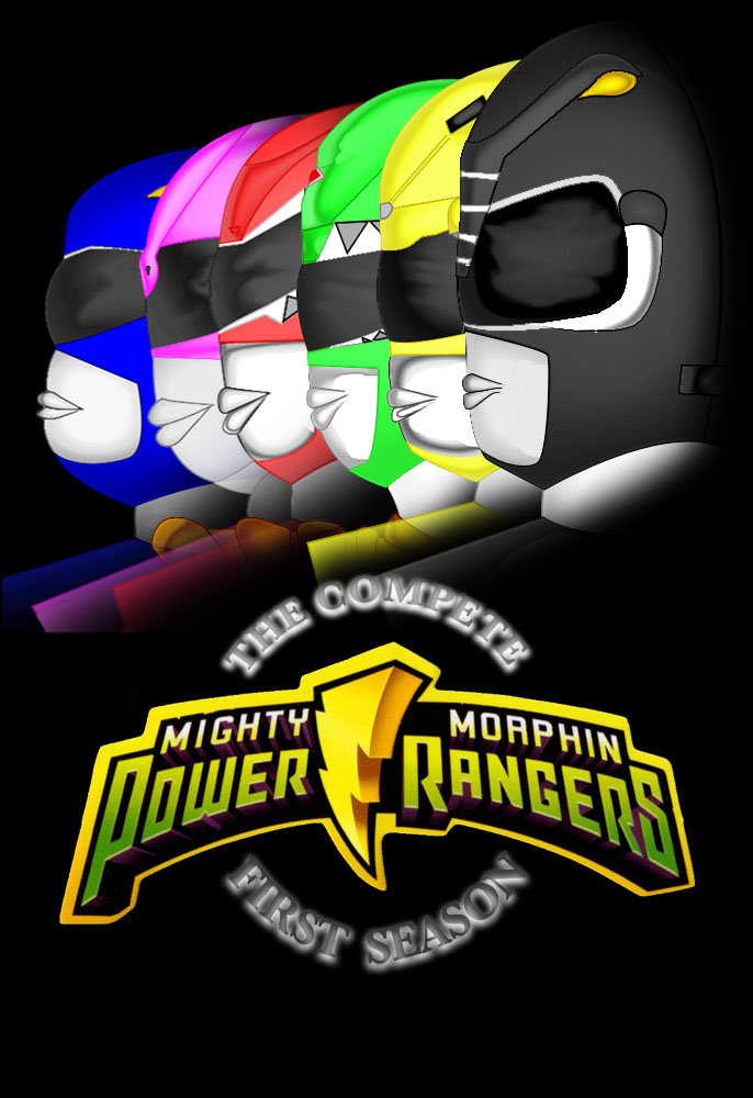 MMPR 1st season booklet Front