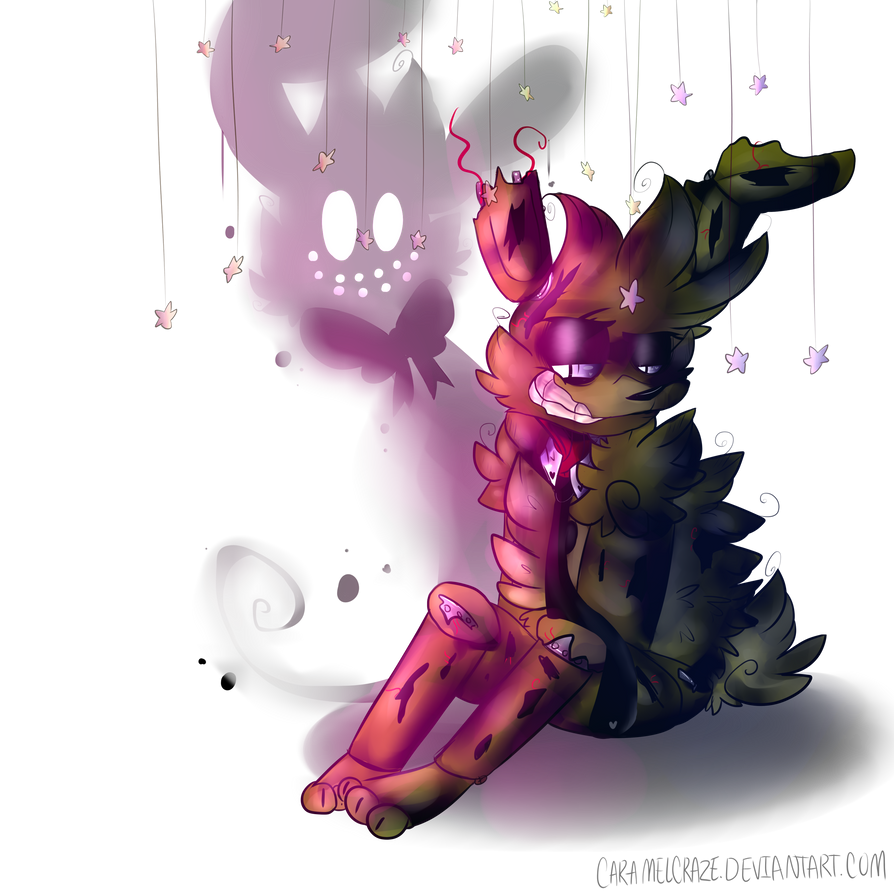Shadow Monster Spring Trap .Springtrap's Shadow. by CaramelCraze on DeviantArt