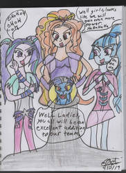 The Dazzlings joins the team