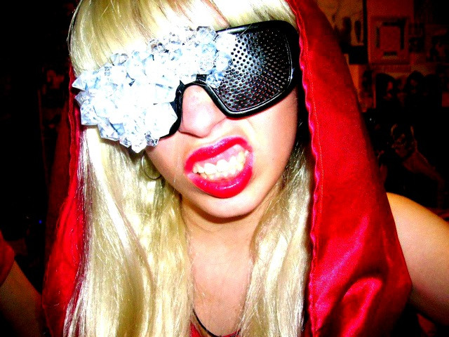 Me as Lady Gaga - The Fame 7