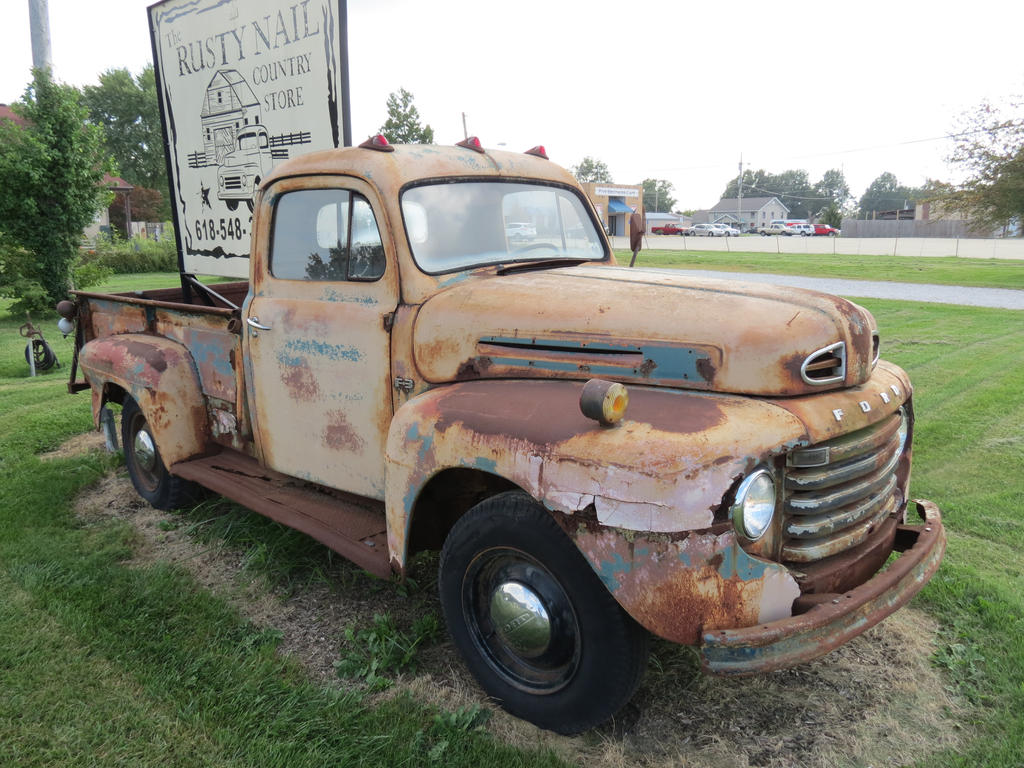 67 Rustey Rusty Ford at the Rusty Nail by RonTheTurtleman on DeviantArt