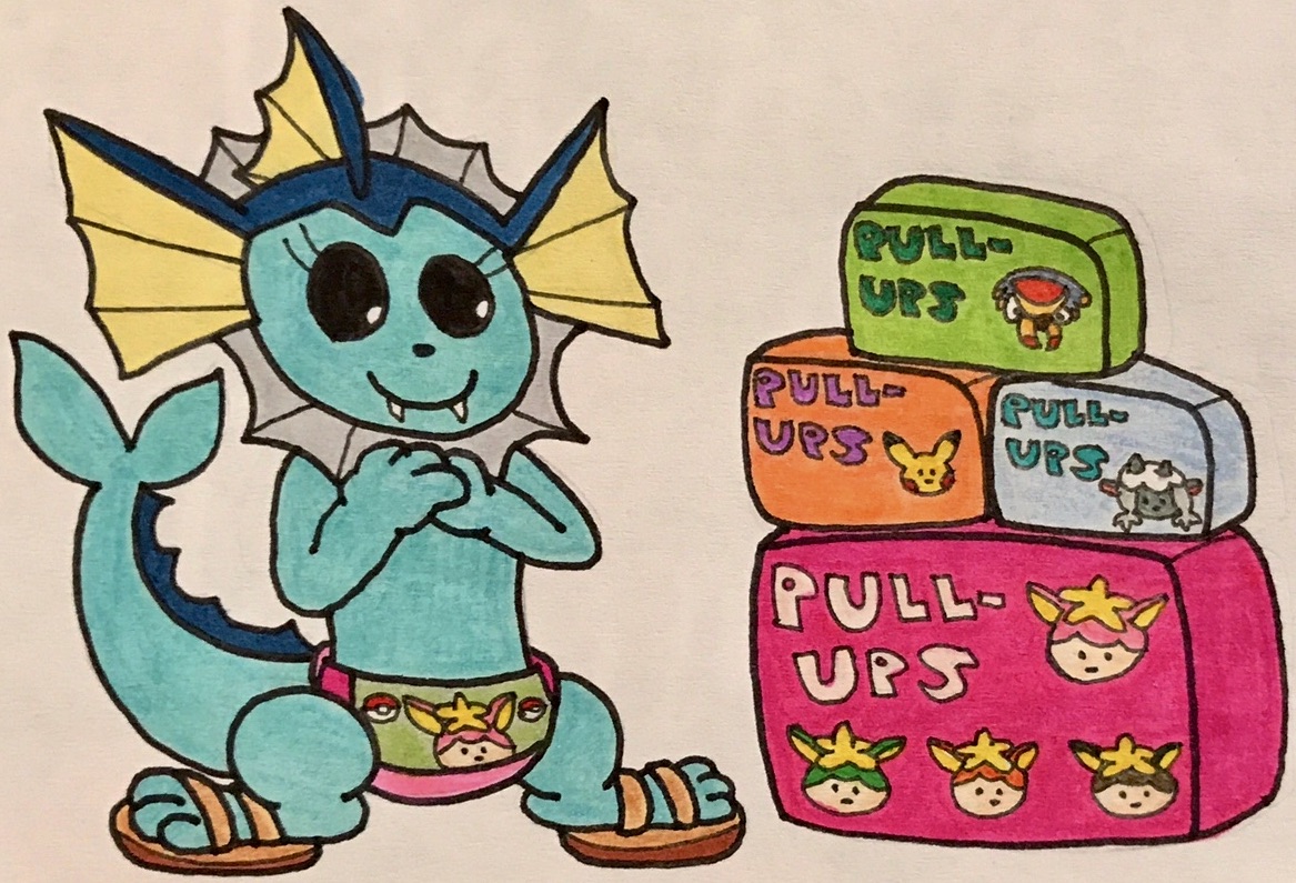 Maya's New Pull-Ups by CieloTheShaymin on DeviantArt