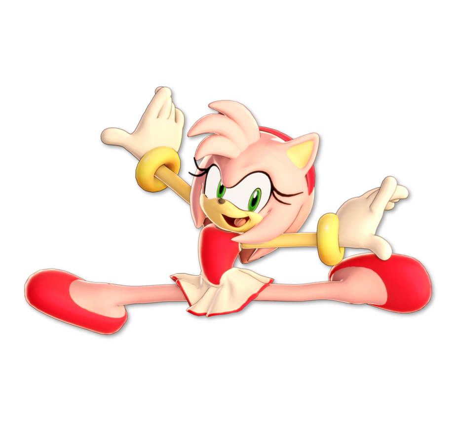 Amy Rose Gymnastics Super Star by Wooshi4 on DeviantArt