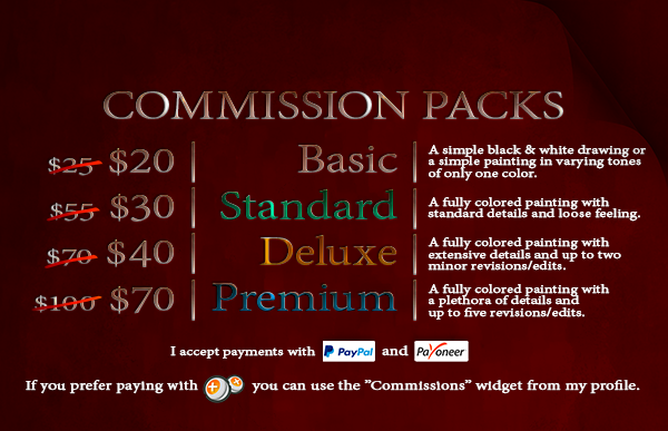 Comissions by Efilartwork Comissions by Efilartwork