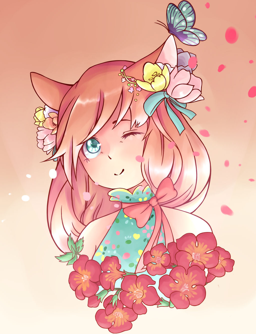 Flowers by DoS-Draw on DeviantArt