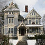 Blue-Yellow Victorian Home