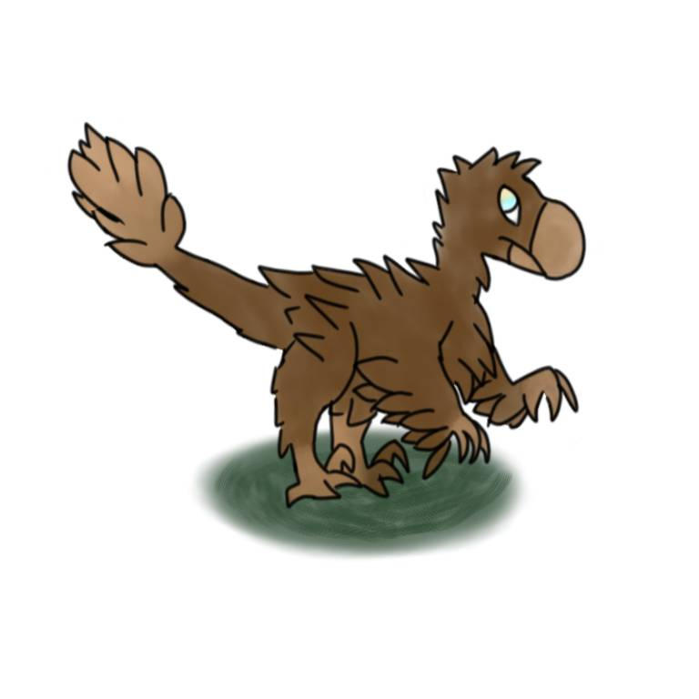 Floofy Raptor by LeTrashionista on DeviantArt