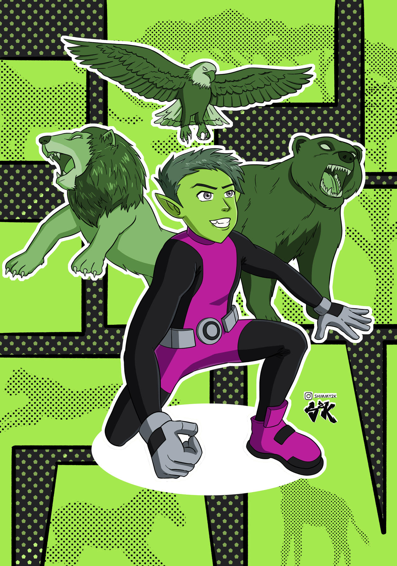 Beast Boy By Shimmy2K On DeviantArt beast-boy-by-shimmy2k-on-deviantart