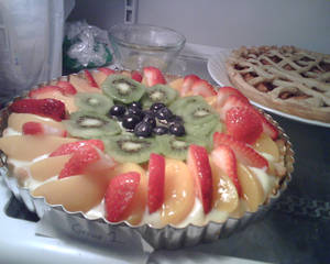 Fruit Tart Pie and Apple Pie