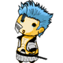 Grimmjow: Chibi Clone 50 yay