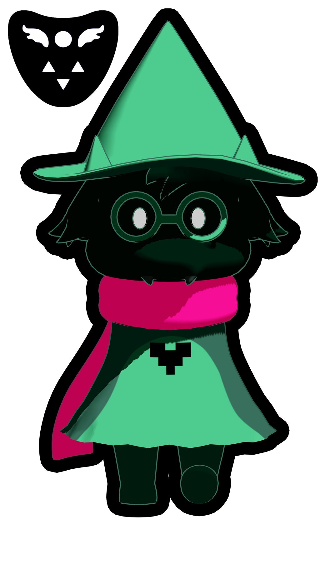 Delta Rune Pfp Ralsei Delta Rune - Ralsei 3D by FruityBunnyy on DeviantArt