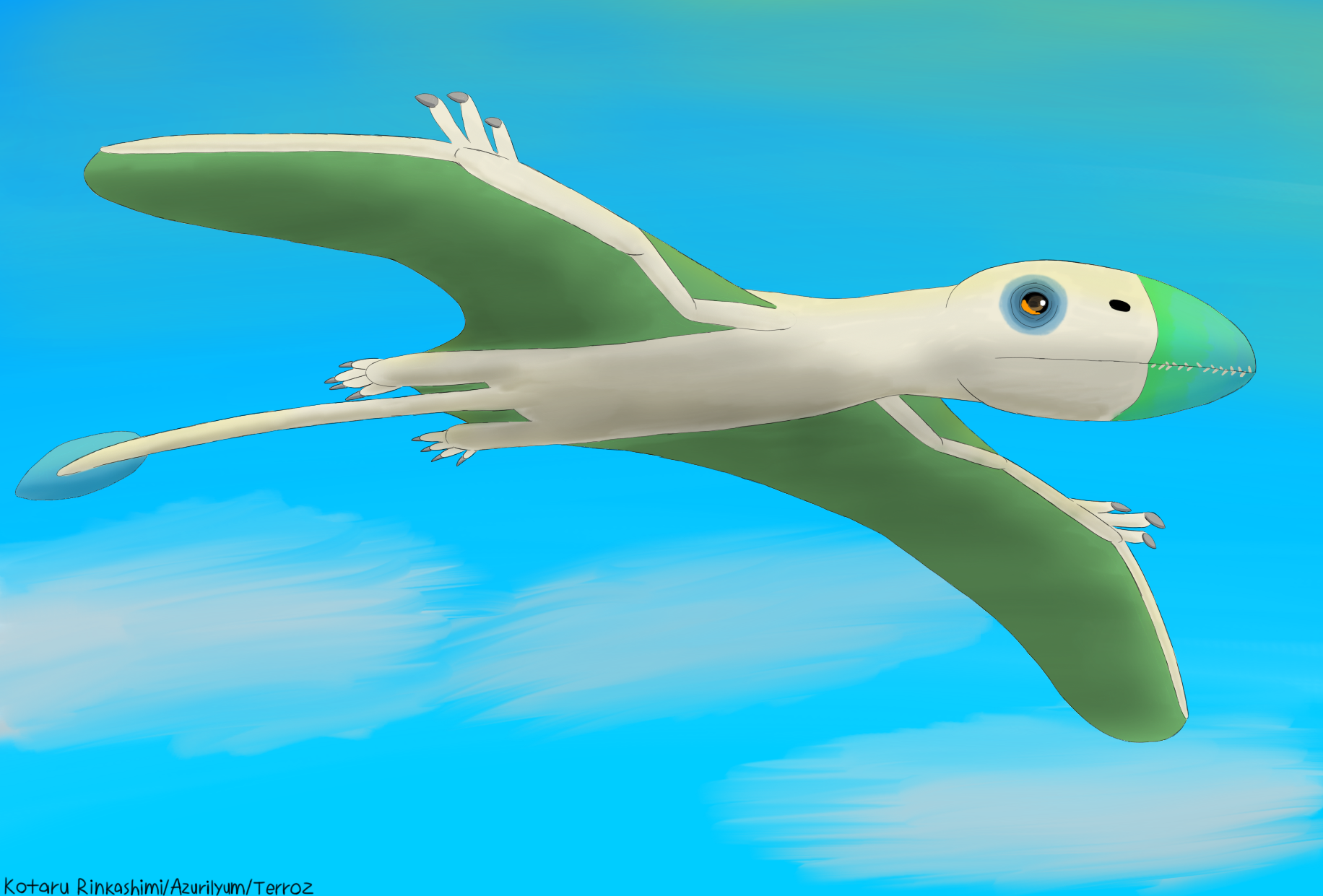 Dimorphodon by azurilyum on DeviantArt