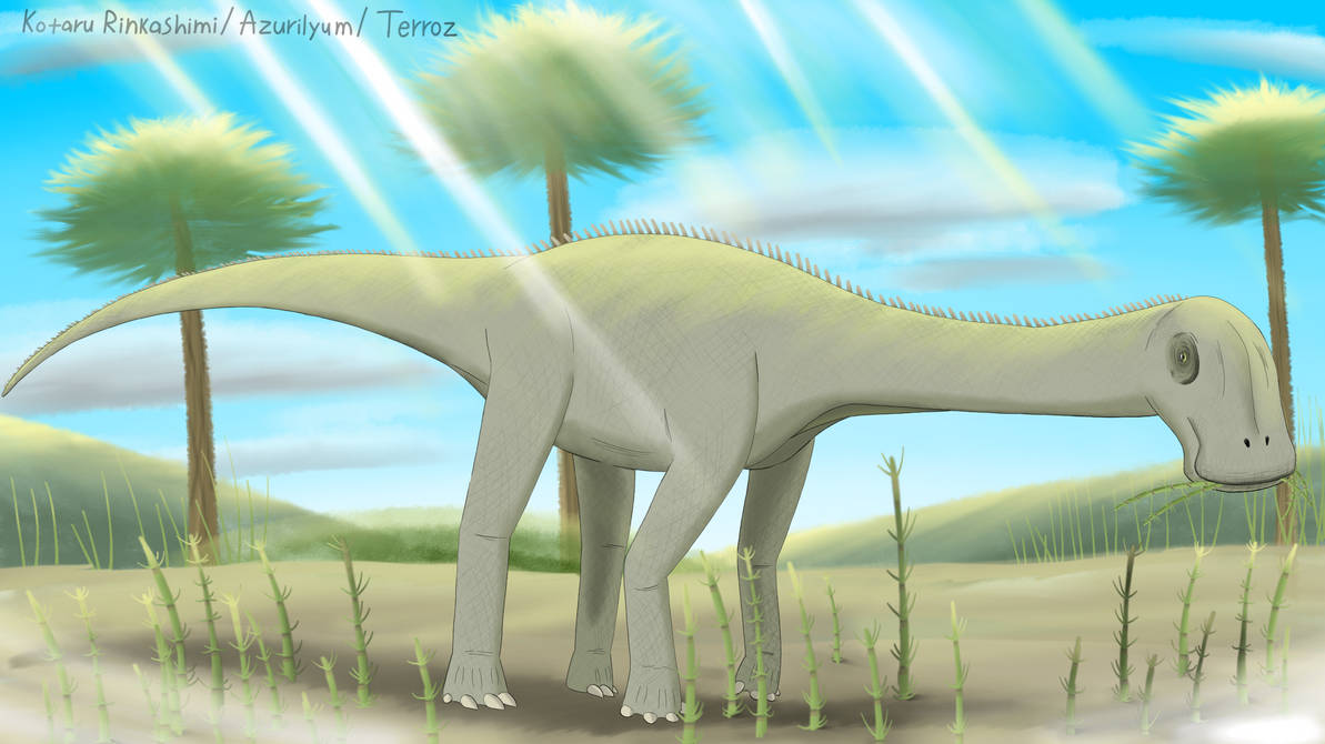 Nigersaurus by azurilyum on DeviantArt