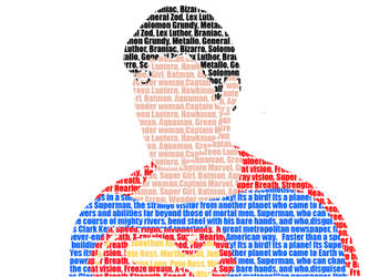 Superman typography