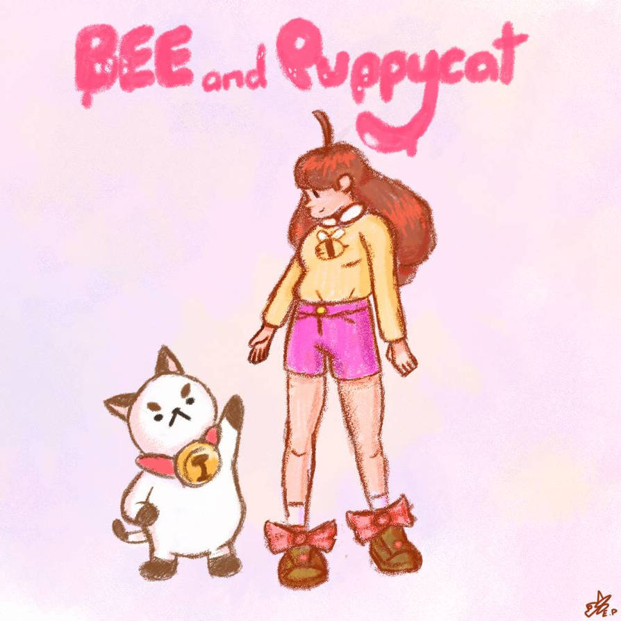 Fanart Bee and Puppycat by Ewan890 on DeviantArt