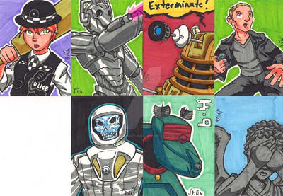 Sketchcards - Doctor Who 1