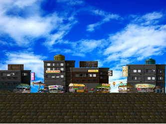 Maplestory background: down the street