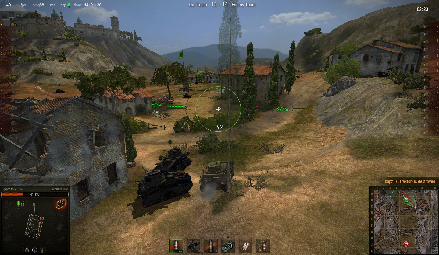 World of Tanks 'the LICHtraktor'