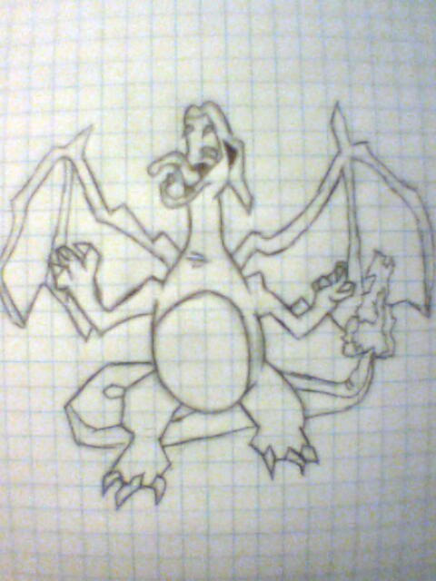 Charizard Writing charizard by PhaulohScream on DeviantArt