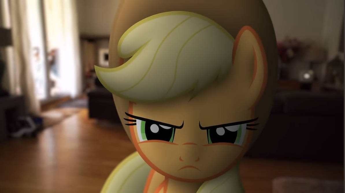 Applejack is angry at you by ar7618 on DeviantArt
