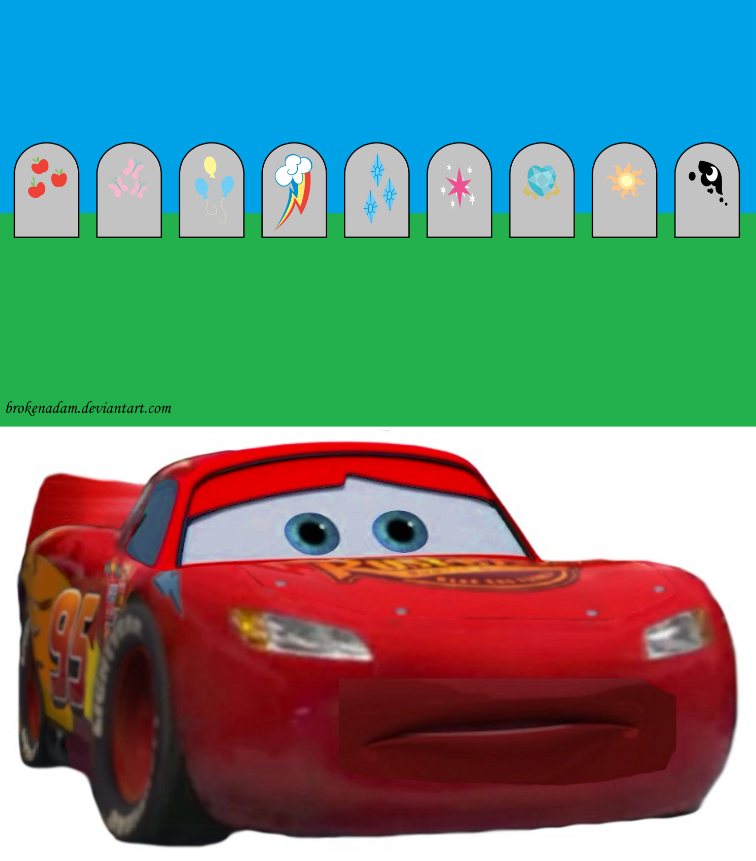 Lightning McQueen Is Sad About The Ponies Grave By Ar7618 On DeviantArt lightning-mcqueen-is-sad-about-the-ponies-grave-by-ar7618-on-deviantart