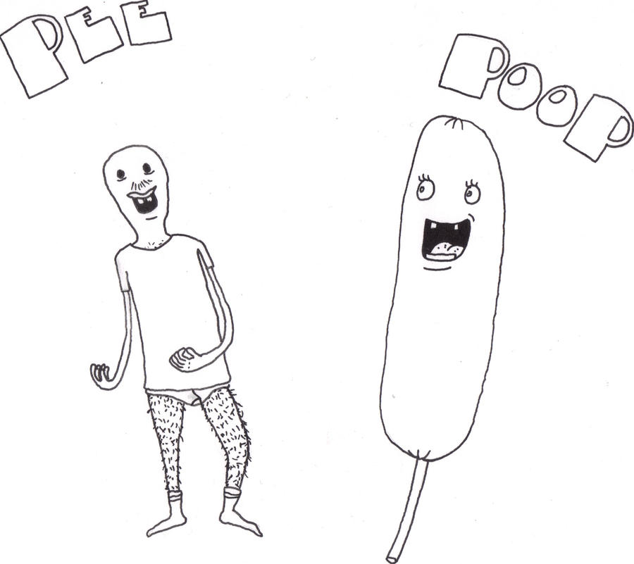 PEE and POOP by kikkolovesyou on DeviantArt