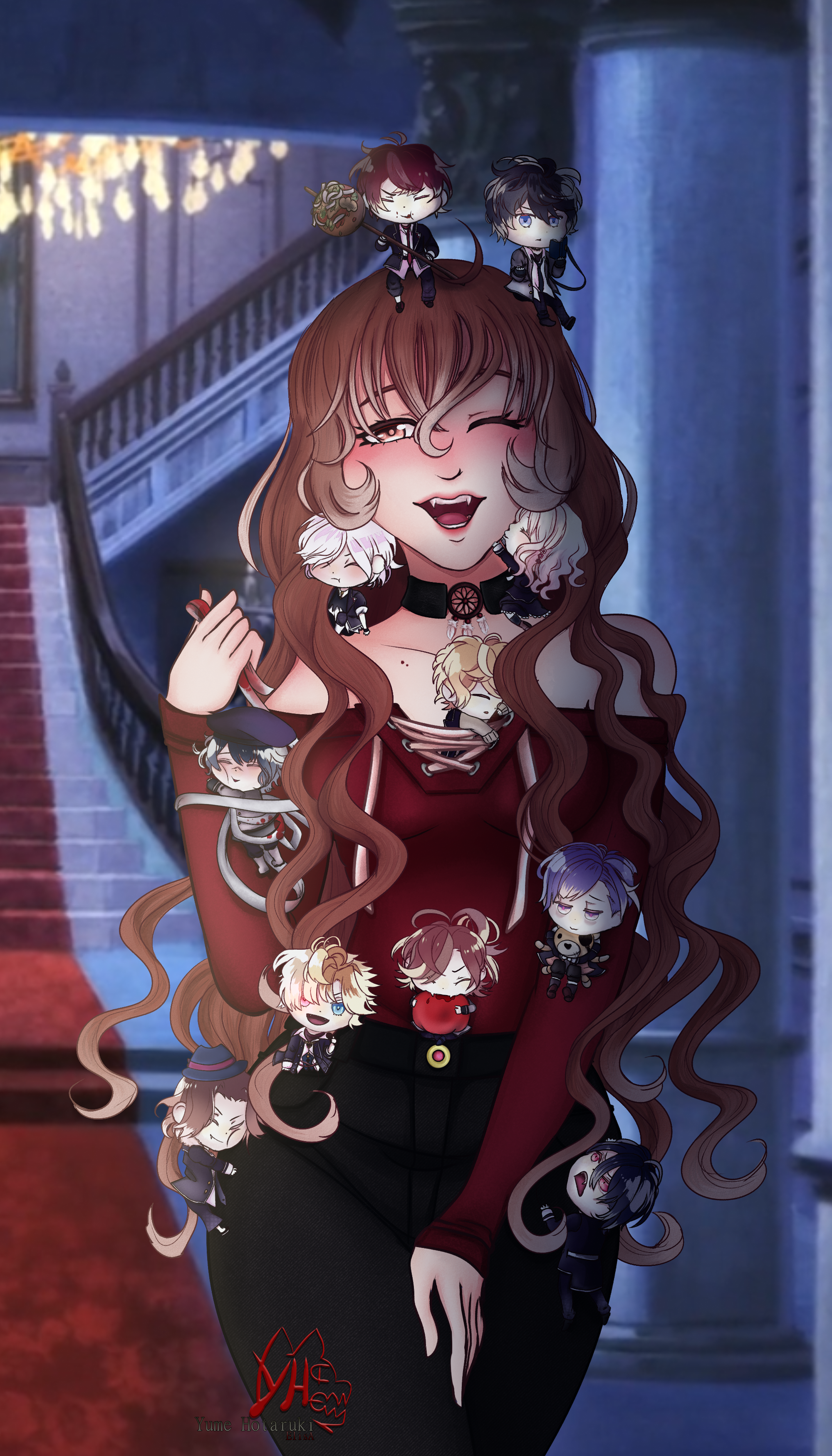 Diabolik Lovers Vampire Magnet By Yumehotaruki On Deviantart Diabolik Lovers Vampire Magnet By Yumehotaruki On Deviantart