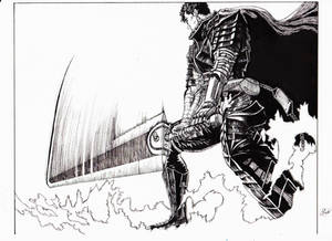 Guts, the black swordsman