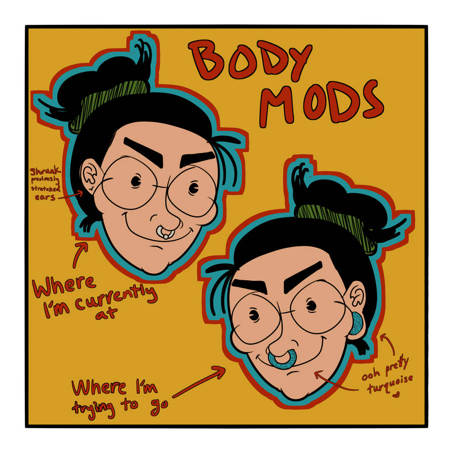 Body Modifications by Uncomfortqble on DeviantArt