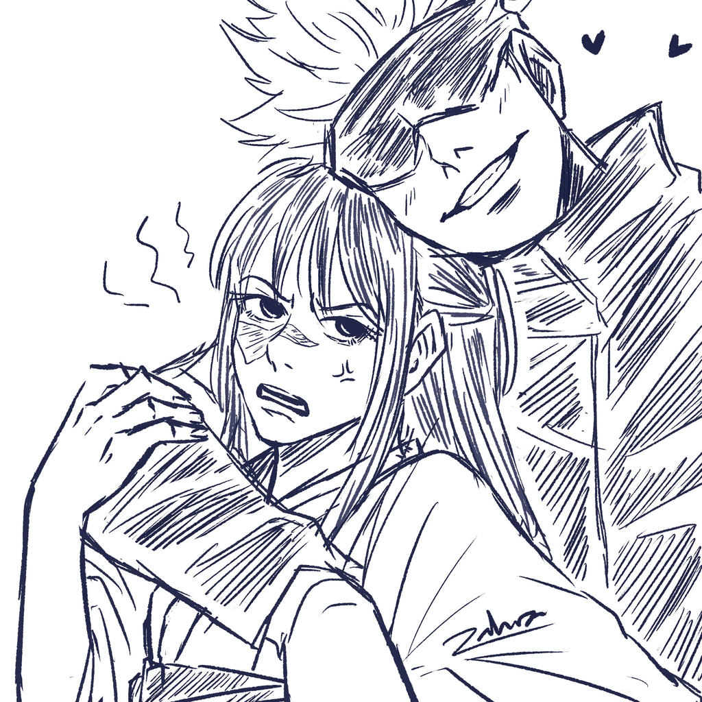 Jjk Gojo X Utahime By Stellanoct On Deviantart Jjk Gojo X Utahime By Stellanoct On Deviantart