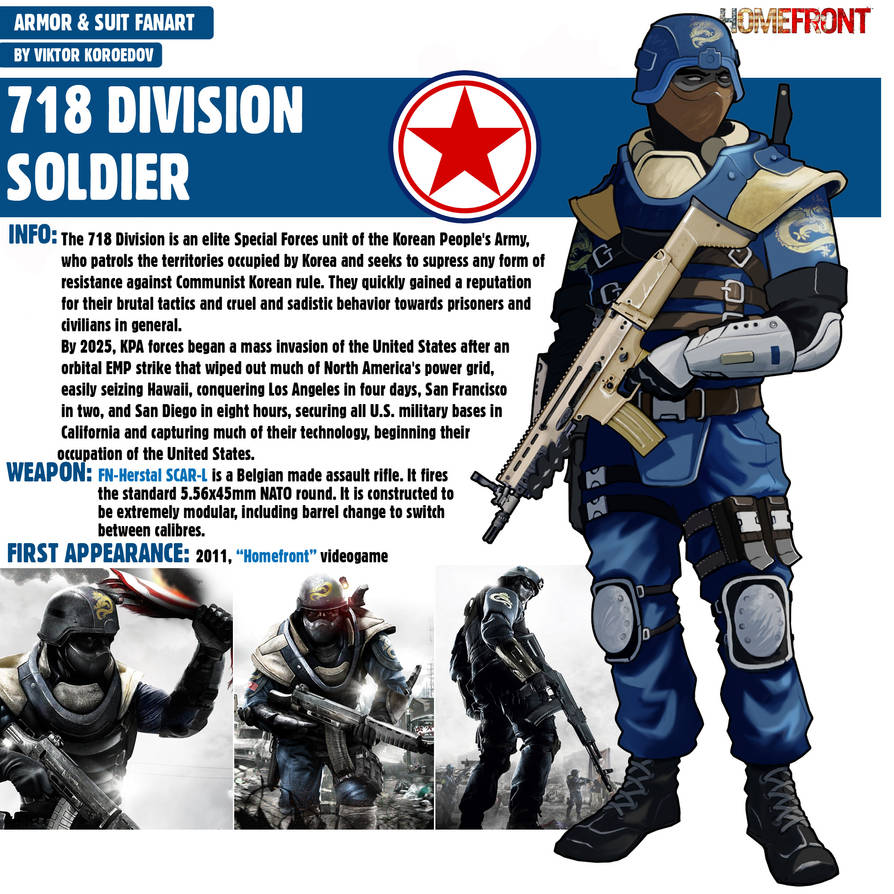 718 Character 718 Division Soldier|Homefront by Pino44io on DeviantArt