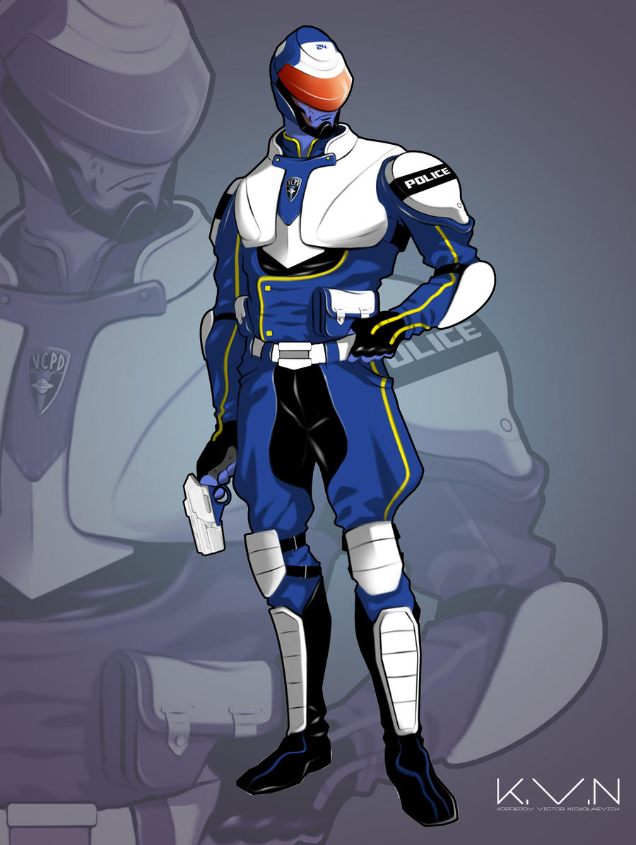 Police Officer|Commission by Pino44io on DeviantArt