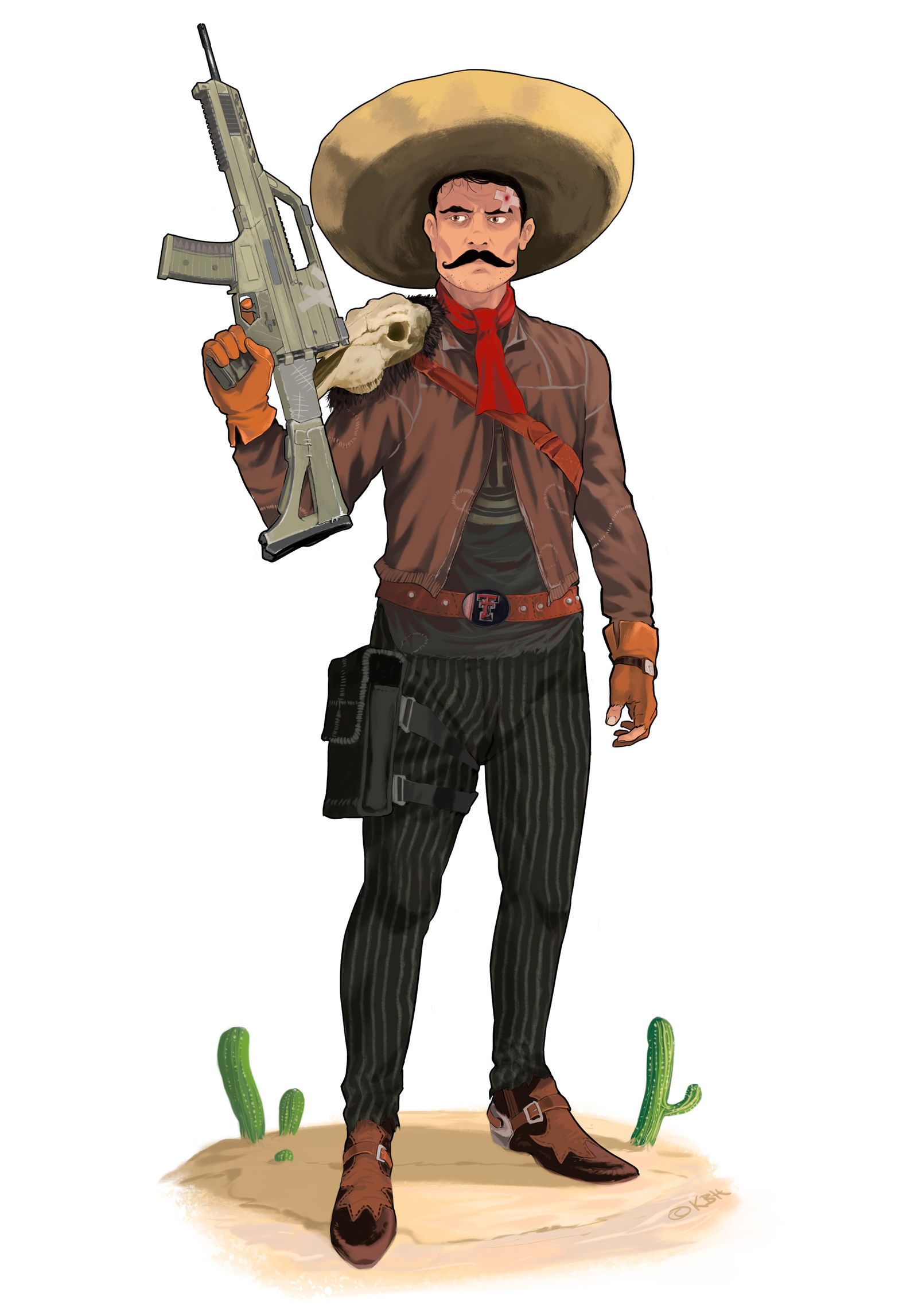 Mexican Bandito  Commission by Pino44io on DeviantArt