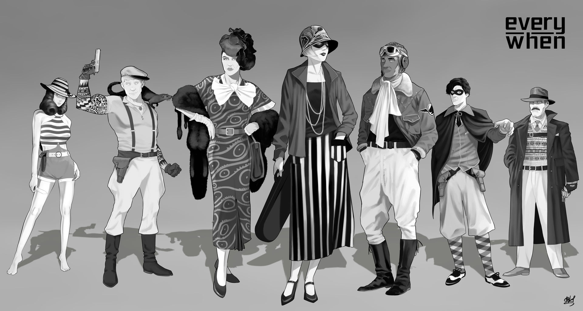 Pulp characters | Commission by Pino44io on DeviantArt
