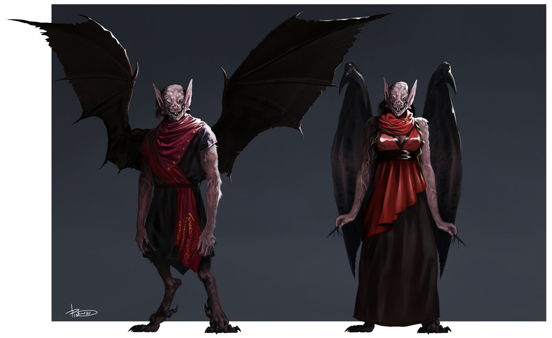 Vampire race | Commission by Pino44io on DeviantArt