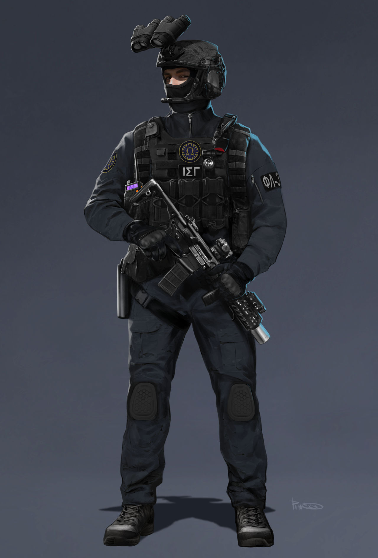 Omega Foundation ISG Field Operative | Commission by Pino44io on DeviantArt