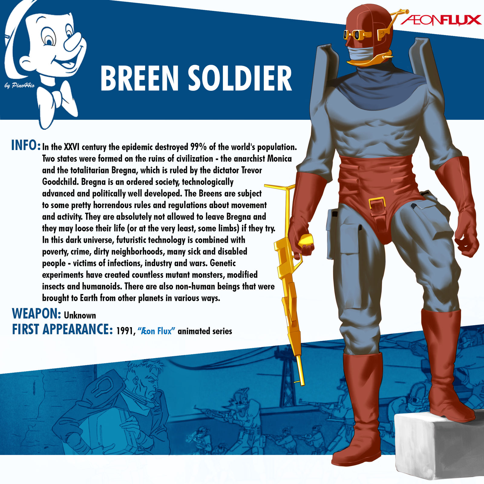 Breen Weapons Breen Soldier | Aeon Flux by Pino44io on DeviantArt
