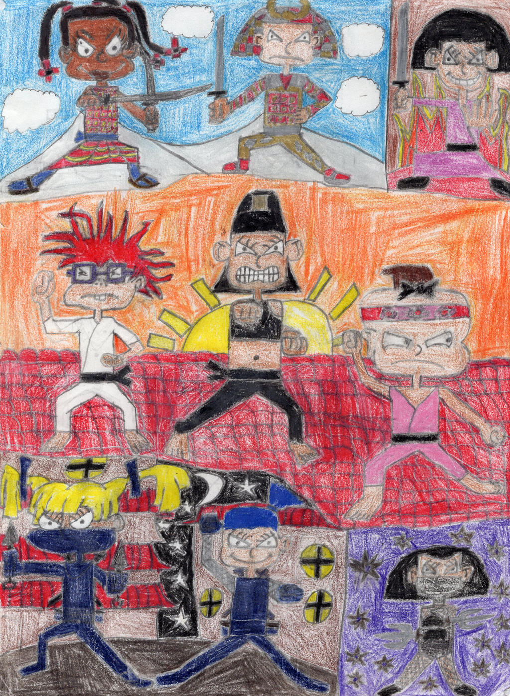 Martial Arts Rugrats by Nebula250 on DeviantArt