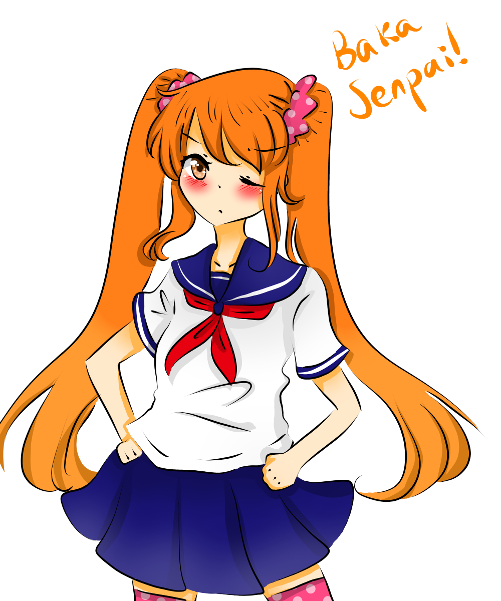 Osana Najimi- Yandere Simulator Fanart by SnickerDoodlezStudio on DeviantArt